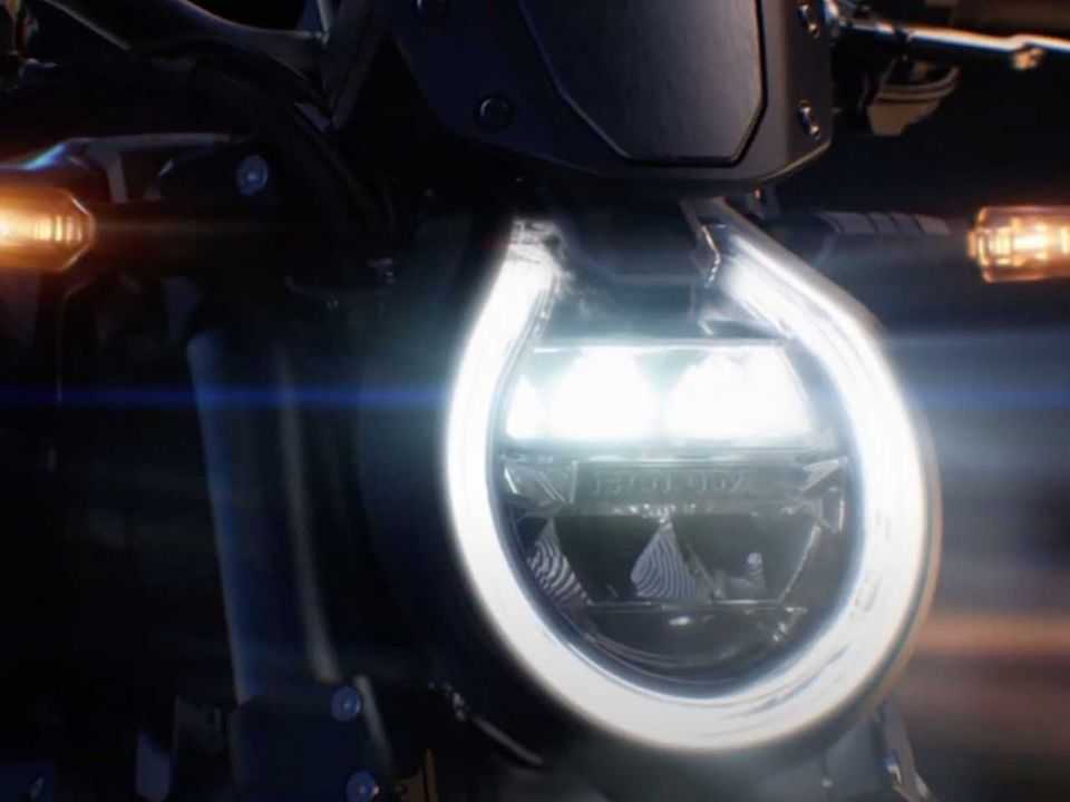 Teaser mostra o farol da Honda CB 1000R 2021